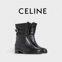 【CELINE 激安スーパーコピー】新作★日本未入荷 ミディアム ブーツ カーフレザ...