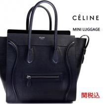 関税込 CELINE ブランド 偽物 通販 ミニ ラゲージ ブラック 完売必至 iw...