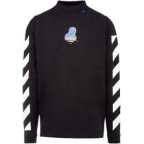 OFF White 激安コピー☆カッコいい BLACK コットン トレーナー iwg...