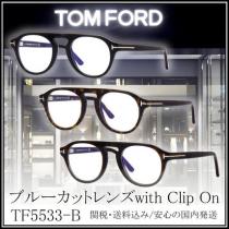 【送料,関税込】TF5533-B ブルーカットレンズwith Clip Onメガネ ...