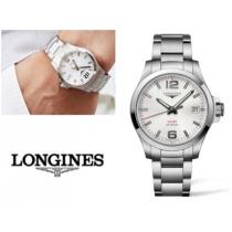 LONGINES 激安スーパーコピー コンクエストVHPブレスレットウォッチ41mm...