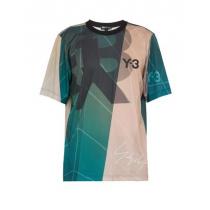 【Y-3 偽物 ブランド 販売】 パーフォレーテッド ジャージー サッカー Tシャツ...