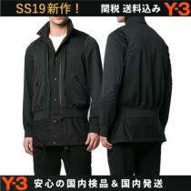 国内発[Y-3 偽物 ブランド 販売] レイヤード トラック ジャケット ブルゾン ...