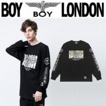 BOY LONDON ブランドコピー★LEAVE THE BOY ALONE腕ロゴ長...