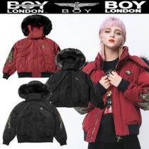 [stylewow]大人気Boy LONDON 激安スーパーコピー★翼柄ファーフード...