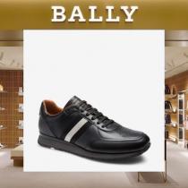 【18SS NEW】 BALLY 偽ブランド_men / ASTONレザースニーカー...