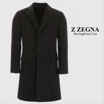 Z Zegna ブランドコピー　Herringbone Coat iwgoods.com:3n2rm8