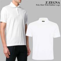 Z Zegna ブランドコピー通販　Polo Shirt With Rubber L...