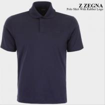 Z Zegna ブランド コピー　Polo Shirt With Rubber Lo...