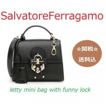 【関税込】Salvatore FERRAGAMO 偽ブランド  letty mini...