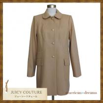 JUICY COUTURE ブランドコピー (ジューシー) キャメルの大人可愛いコー...