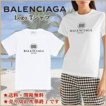 【即納・送料無料】BALENCIAGA コピー商品 通販 ロゴ プリント Tシャツ ...
