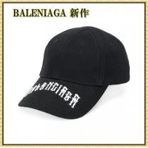 BALENCIAGA コピーブランド☆新作 ロゴキャップ 黒 iwgoods.com...