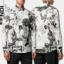 2021秋冬トレンドデザイン 人気ファッション雑誌でも掲載 フェンディ FENDI シャツ iwgoods.com ve8jii-1
