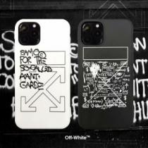 全体的な印象をさらにモダンに Off-White スマホケース カバー ユニセックス...