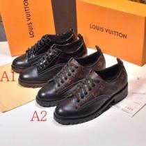 主役級のＮ級品　ヴィトン コピー 通販 LOUIS VUITTON レザーシューズコ...