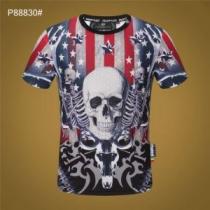 高級感あるデザイン フィリッププレイン 人気ブランドの新作 PHILIPP PLEIN 半袖Tシャツ 2020年春夏の流行 iwgoods.com zW5Pri-1