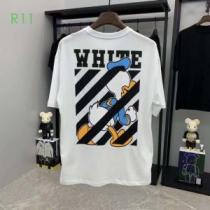 Off-White オフホワイト20SS☆送料込 半袖/Tシャツ 非常にシンプルなデザインな iwgoods.com v89biC-1