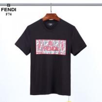 半袖Tシャツ 2色可選 差をつけたい人にもおすすめ フェンディ FENDI 春夏コレクション新品 iwgoods.com z0PDey-1