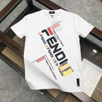 フェンディ高級感のある素材  3色可選 FENDI 一番手に入れやすい 半袖Tシャツ 海外でも人気なブランド iwgoods.com WreGvi-1
