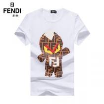 半袖Tシャツ この時期の一番人気は2色可選  フェンディ FENDI  シンプルなファッション iwgoods.com 4rm0rm-1