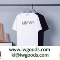 ラックスした雰囲気 半袖Tシャツ ロエベブランドスーパーコピー 2色可選 上品に着こなせ 2022春夏 肌に馴染みやすい iwgoods.com iCCC8n-1