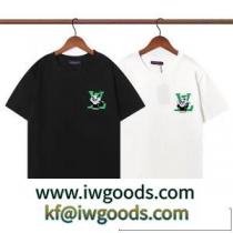 セールで人気のブランド新作 LOUIS VUITTON ルイ ヴィトンコピー半袖Tシャツ 大人可愛い2022春夏コーデ iwgoods.com GHnKLr-1
