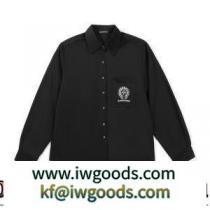 クロムハーツブランドスーパーコピー 頑丈な素材 長袖シャツ 大好評♪ 2022新作 しわになりにくい iwgoods.com Gre8vy-1