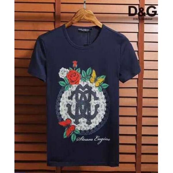 隠せない高きセンス力デザイン 2021春夏 Dolce&Gabbana ドルチェ＆ガッバーナ 半袖Tシャツ 2色可選