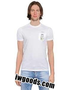 存在感◎ 2018 DSQUARED2 ディースクエアード半袖Tシャツ 2 色可選 www.iwgoods.com
