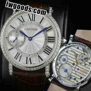 新着 半自動卷  CARTIER カルティエ 男性用腕時計 メードインジャパンクオーツ 2針  44mm  メンズ腕時計 www.iwgoods.com