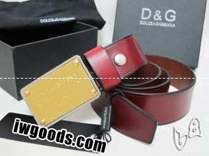Dolce&Gabbana ドルチェ＆ガッバーナ 皮革（牛皮）ベルト www.iwgoods.com