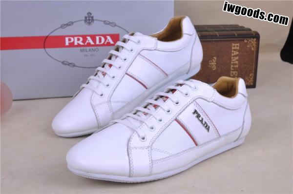 頼りになる 2018-14秋冬新作 PRADA プラダ スニーカー 靴 WHITE www.iwgoods.com