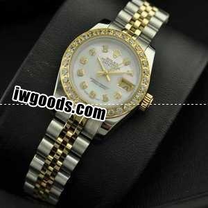 ROLEX ロレックス デイトジャスト 女性用腕時計 自動巻き 3針クロノグラフ 日付表示 27.00mm ダイヤベゼル www.iwgoods.com