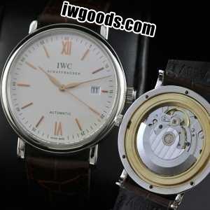 自動巻き スイスムーブメント 3針 スゴイ人気    日付表示 夜光効果  男性用腕時計 IWC クオーツ メンズ腕時計 www.iwgoods.com