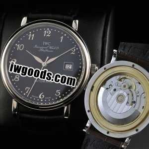 夜光効果   スゴイ人気 スイスムーブメント 3針  自動巻き 日付表示   男性用腕時計 IWC クオーツ メンズ腕時計 www.iwgoods.com