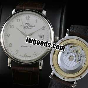 スイスムーブメント 3針  自動巻き 日付表示 夜光効果  男性用腕時計 IWC クオーツ メンズ腕時計 www.iwgoods.com