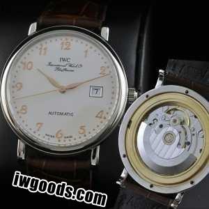 高級腕時計 スイスムーブメント 3針  自動巻き 日付表示 夜光効果  男性用腕時計 IWC クオーツ メンズ腕時計 www.iwgoods.com