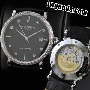 新着 自動巻き スイスムーブメント  PATEK PHILIPPE パテックフィリップ  メンズ腕時計 www.iwgoods.com