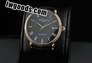 高級腕時計自動巻き スイスムーブメント  PATEK PHILIPPE パテックフィリップ  メンズ腕時計 www.iwgoods.com