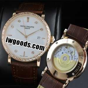 自動巻き スイスムーブメント  PATEK PHILIPPE パテックフィリップ  メンズ腕時計 www.iwgoods.com