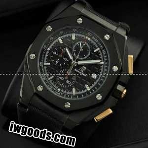 Audemars Piguetオーデマピゲ メンズ腕時計 6針クロノグラフ ブラック www.iwgoods.com