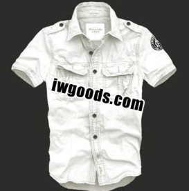 快適　アバクロンビー&フィッチ偽物メンズ ボタンダウンシャツ 半袖 www.iwgoods.com