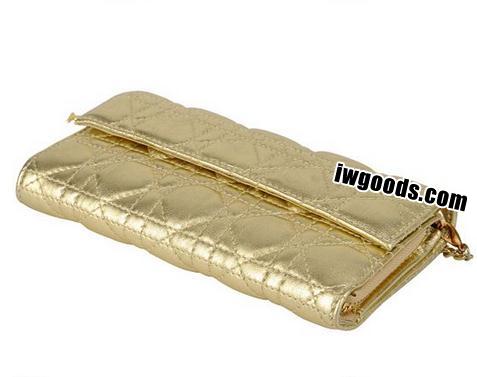 DIORディオール女性のお客様バッグ キラキラとゴールド スーパーコピー www.iwgoods.com
