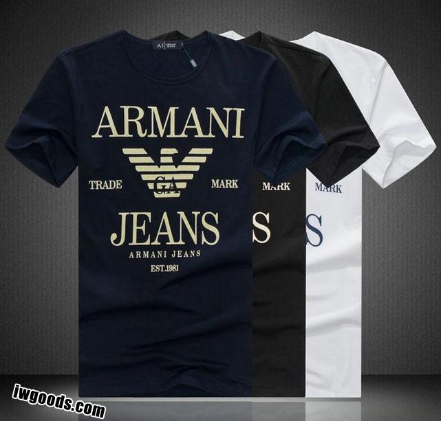 アルマーニ 人気通販 メンズ 紳士服 半袖 ブランド Tシャツコピー3色展開 www.iwgoods.com