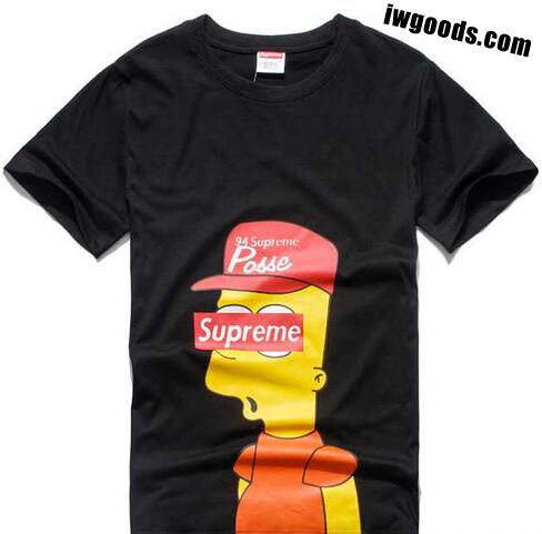 SUPREME シュプリーム コピー通販 カップルペアルック 半袖 Tシャツ 2色可選 www.iwgoods.com