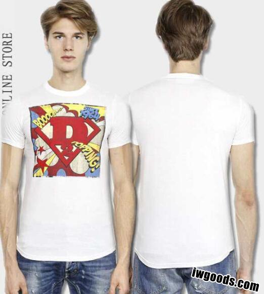 2022春夏 DSQUARED2 ディースクエアード 半袖Tシャツ 2色可選 www.iwgoods.com