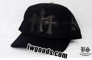 カジュアルさとシックさを兼ね備えたアイテム　クロムハーツ 3セメタリーキャップ 愛用できる帽子 ブラック. www.iwgoods.com