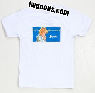耐久性あるアイテムSupreme シュプリーム 15SS Bread Alone Tee ブレッドアロン　機能性も満点　Tシャツ. www.iwgoods.com