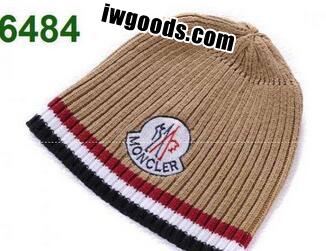 暖かく保温性に優れているMONCLER 　オシャレな帽子 マフラー セット. www.iwgoods.com